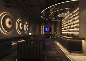 HZ Sober Bar清吧裝修設計案例效果圖